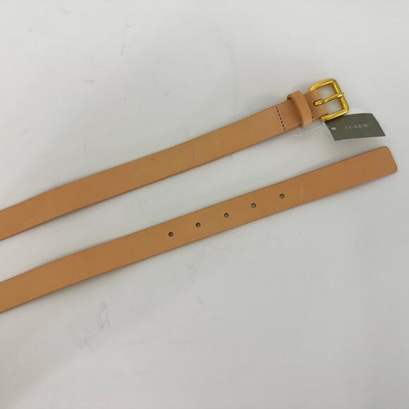 J. Crew Italian Leather Belt Women's Medium NWT Made in USA - Picture 5 of 9